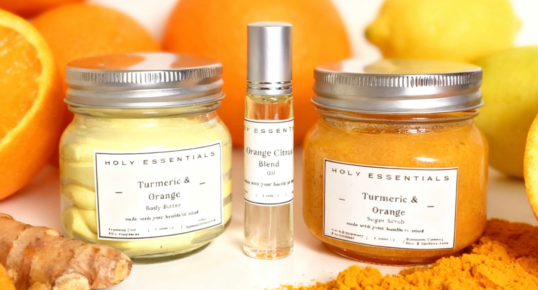 ‘Orange & Turmeric’ Body Care Set