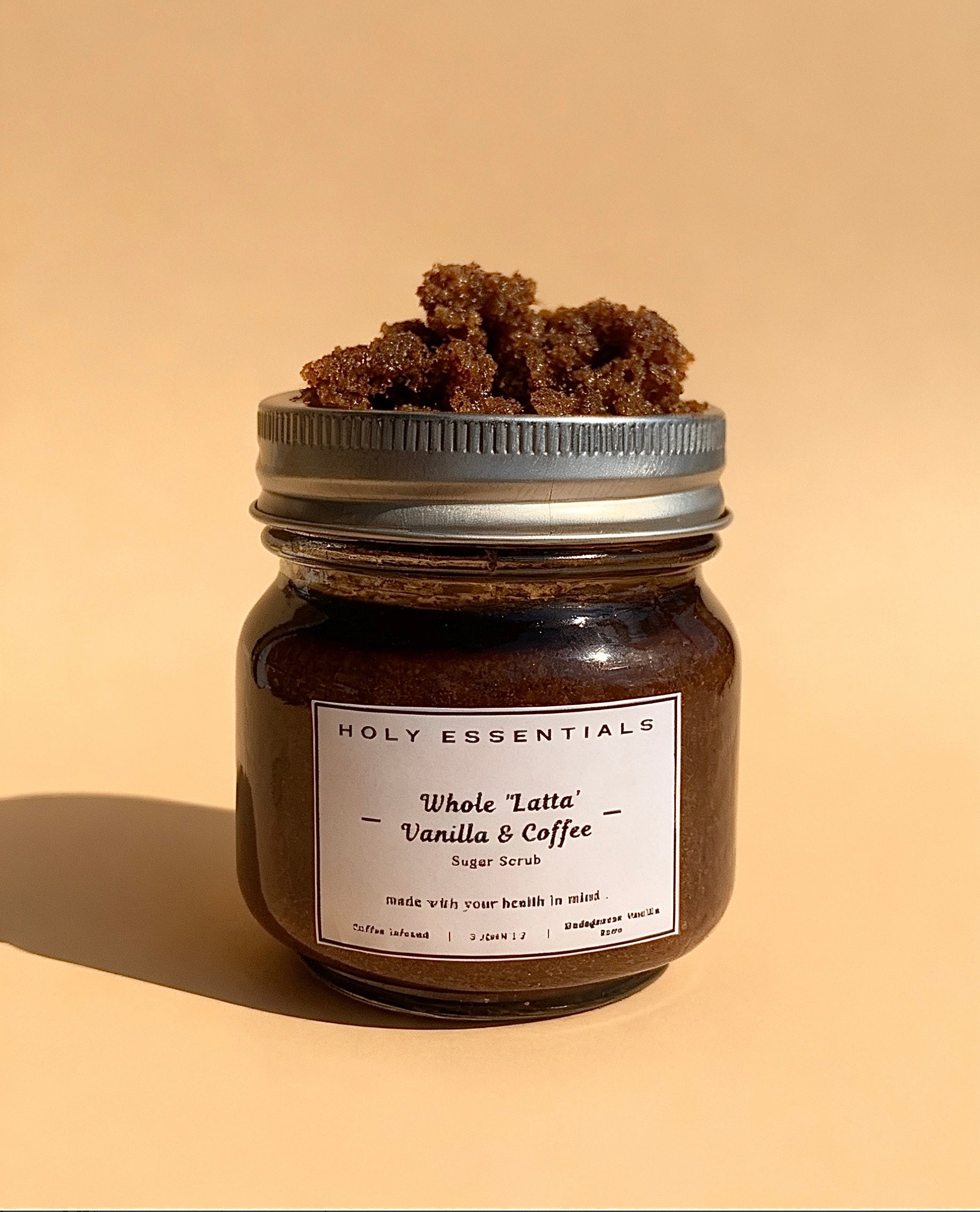 Whole ‘Latta’ Vanilla & Coffee Sugar Scrub