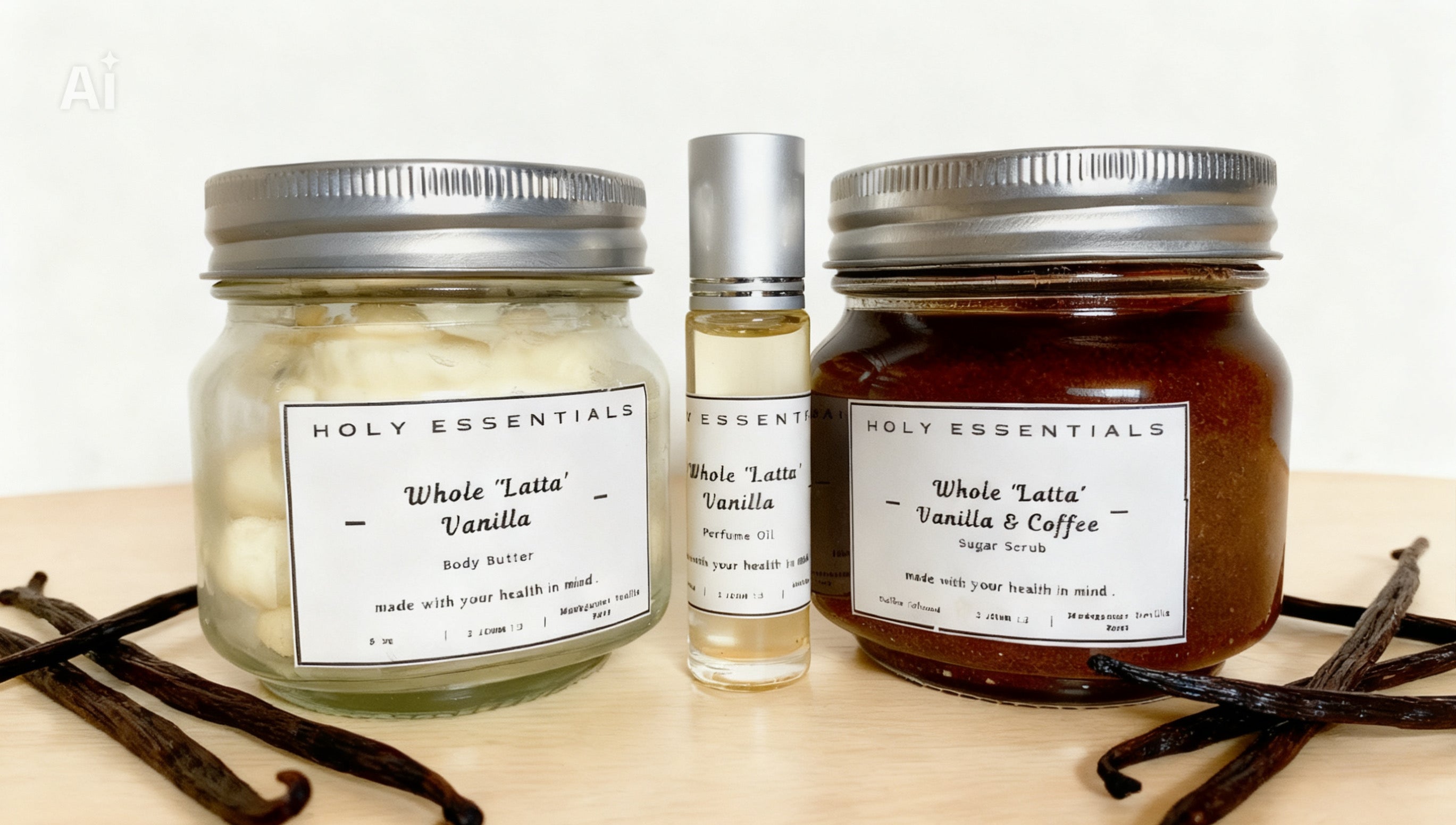‘Whole Latta Vanilla’ Body care Set